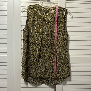 Michael Kors sleeveless blouse, size S